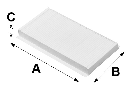 Filtre d'habitacle (Filtre à pollen) VALEO ref. 698711